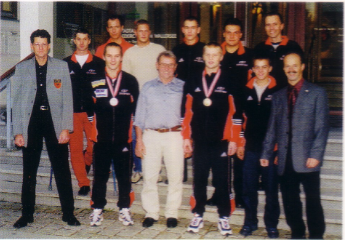 Weltmeister Empfang 2001